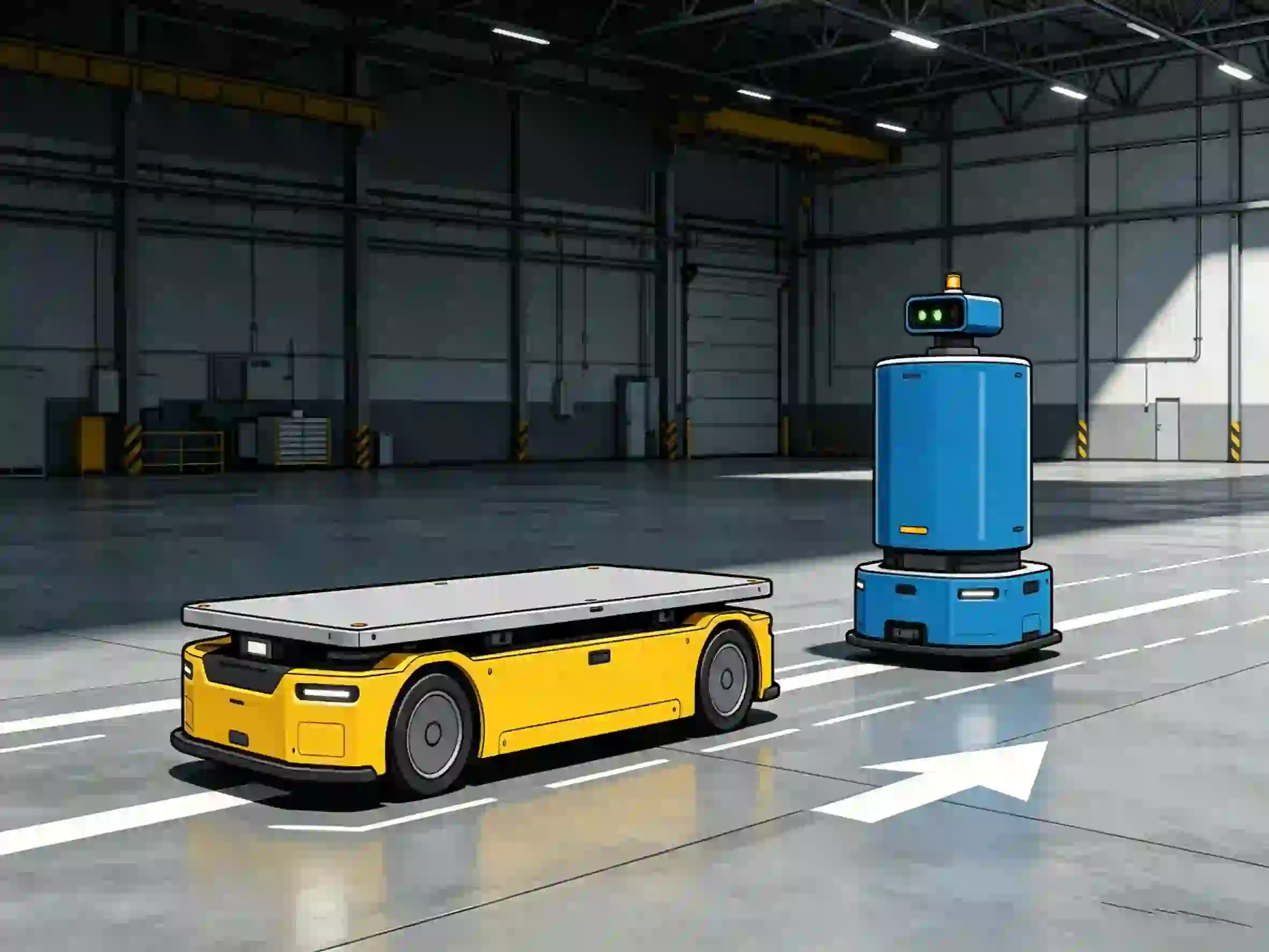 Robust, high-efficiency motors optimized for continuous operation in logistics and warehouse environments.