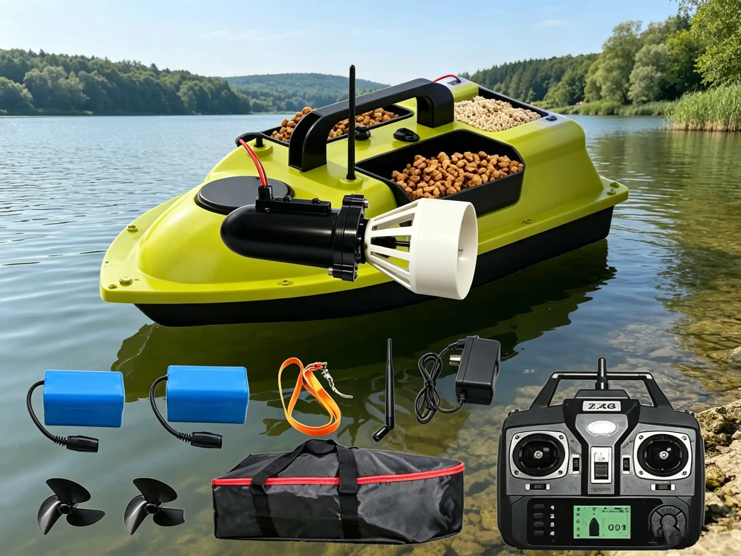 high torque brushless motor for fishing bait boat and RC fish finder boat