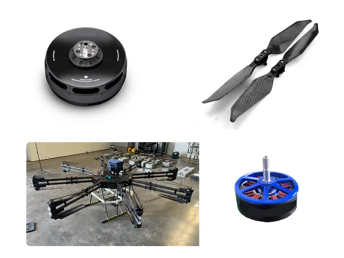 Heavy-lift cargo drone BLDC motor – high power, low KV for 5–50kg payload delivery