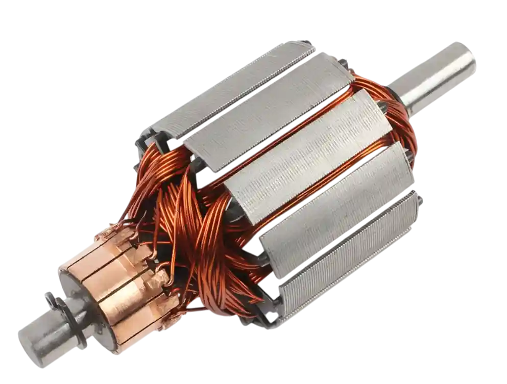 Rotor ManufacturingRotor core stamping
Copper winding
Commutator installation
Dynamic balancing