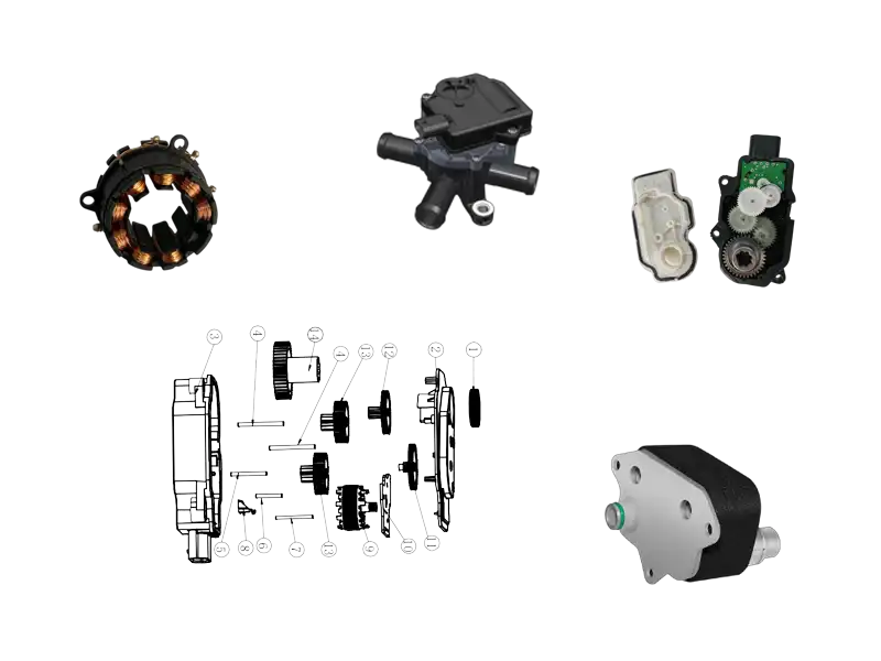 Water Valve Actuator Motors