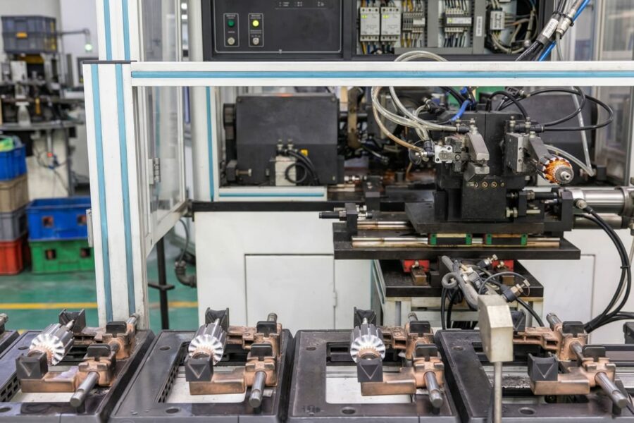 Motor pilot run production process with controlled tooling and fixtures