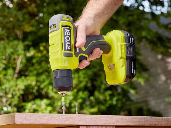 Powerful cordless drill BLDC motor with high startup torque and flat power curve for consistent performance across all speeds